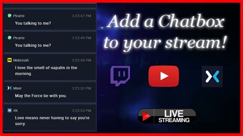 how to stream power chat.